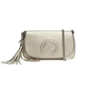 Gucci Bags - Brand New Gucci Soho Chain Metallic Gucci Bags - Brand New Gucci Soho Chain Metallic